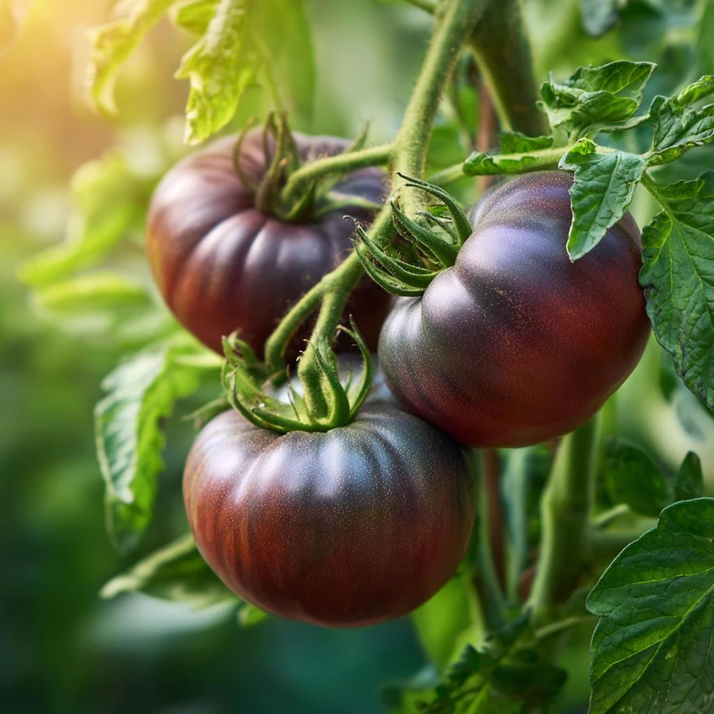 Black Brandywine Tomato Seeds - Heirloom Purple-Black Beefsteak Variety - 30 Seed Pack - Image 2