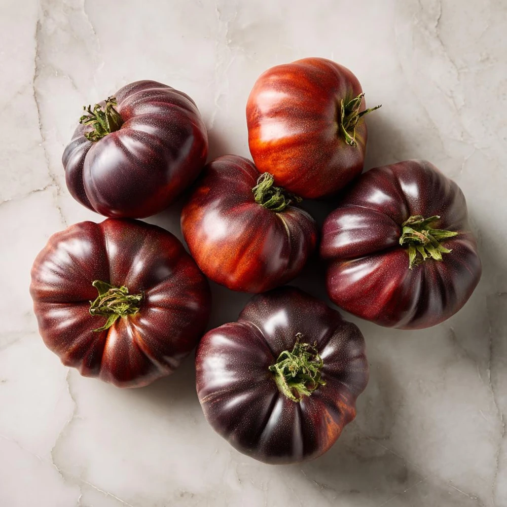 Black Brandywine Tomato Seeds - Heirloom Purple-Black Beefsteak Variety - 30 Seed Pack - Image 1
