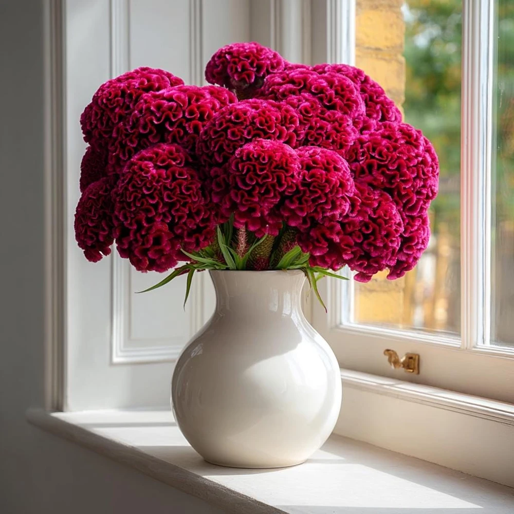 Cramer's Rose Celosia Seeds - 25 Crested Cockscomb Flowers, Rose-Pink - Image 4