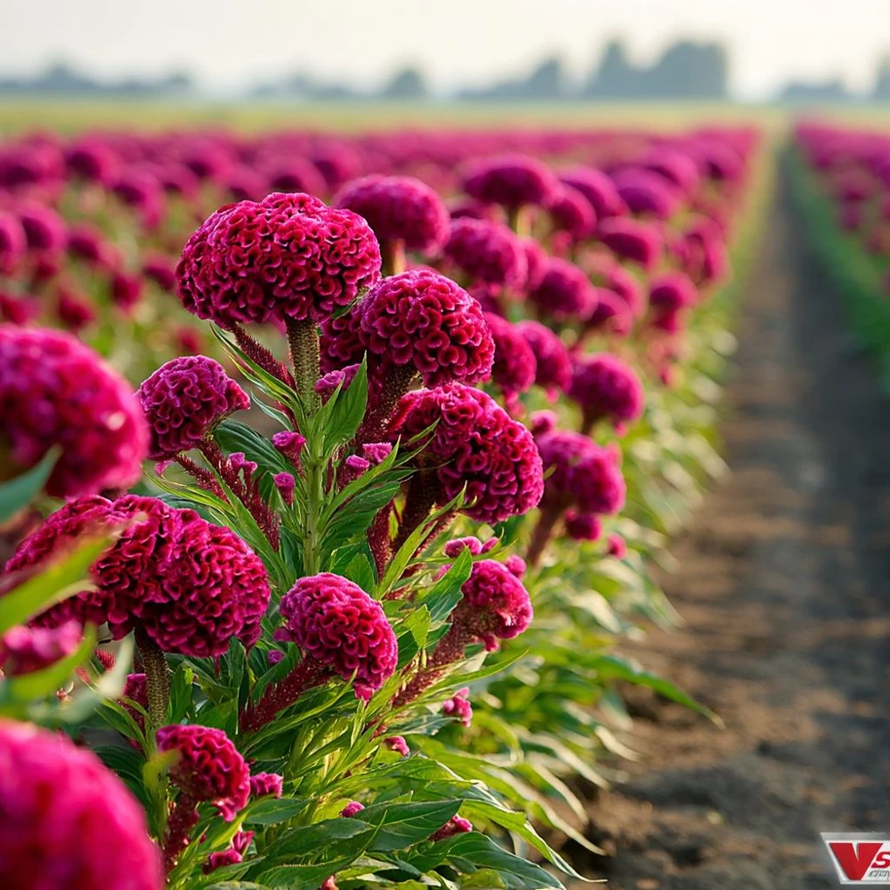 Cramer's Rose Celosia Seeds - 25 Crested Cockscomb Flowers, Rose-Pink - Image 6