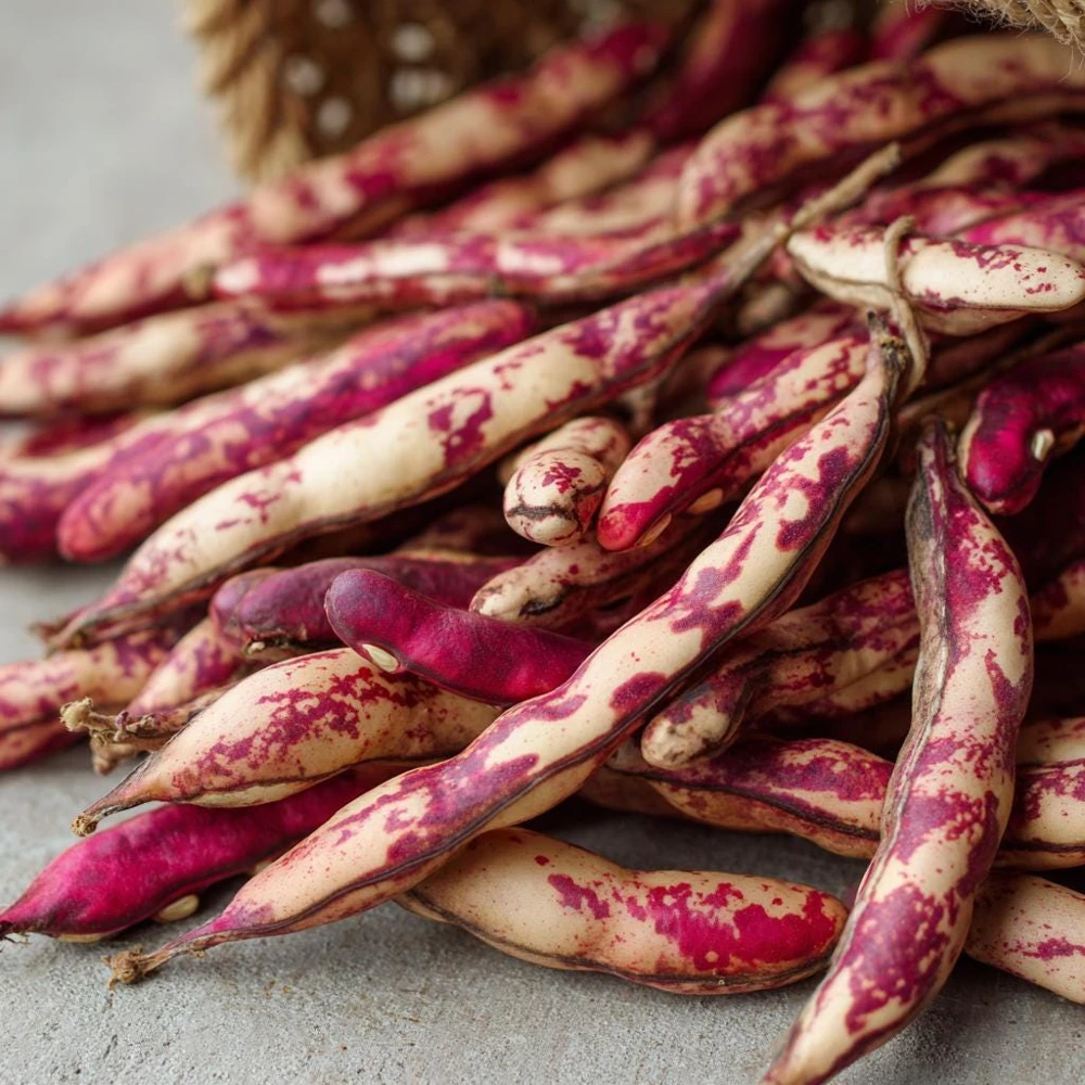 Cranberry Bean Seeds - Taylor's Horticultural Bush Heirloom Variety - 20 Seeds - Image 1
