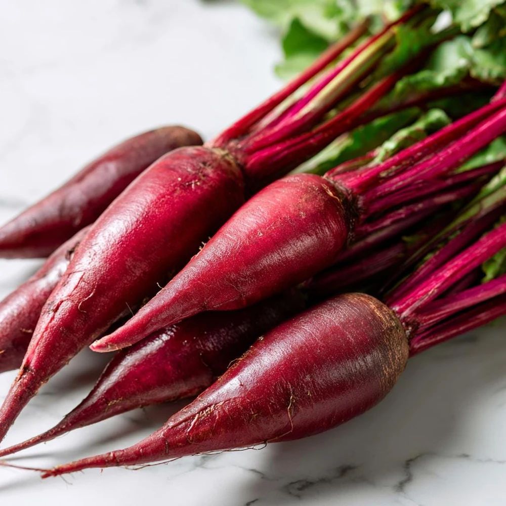 Cylindra Beet Seeds 150 Count - Heirloom Root Vegetable for Gardens - Image 1