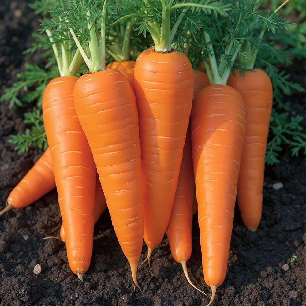Danvers 126 Carrot Seeds - Classic Sweet Flavor, 150 Count, High Yield - Image 1