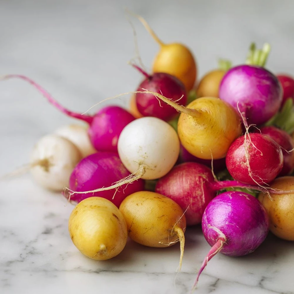 Easter Egg Radish Seeds - 300 Mixed Color Radishes for Gardens & Salads, Heirloom - Image 1