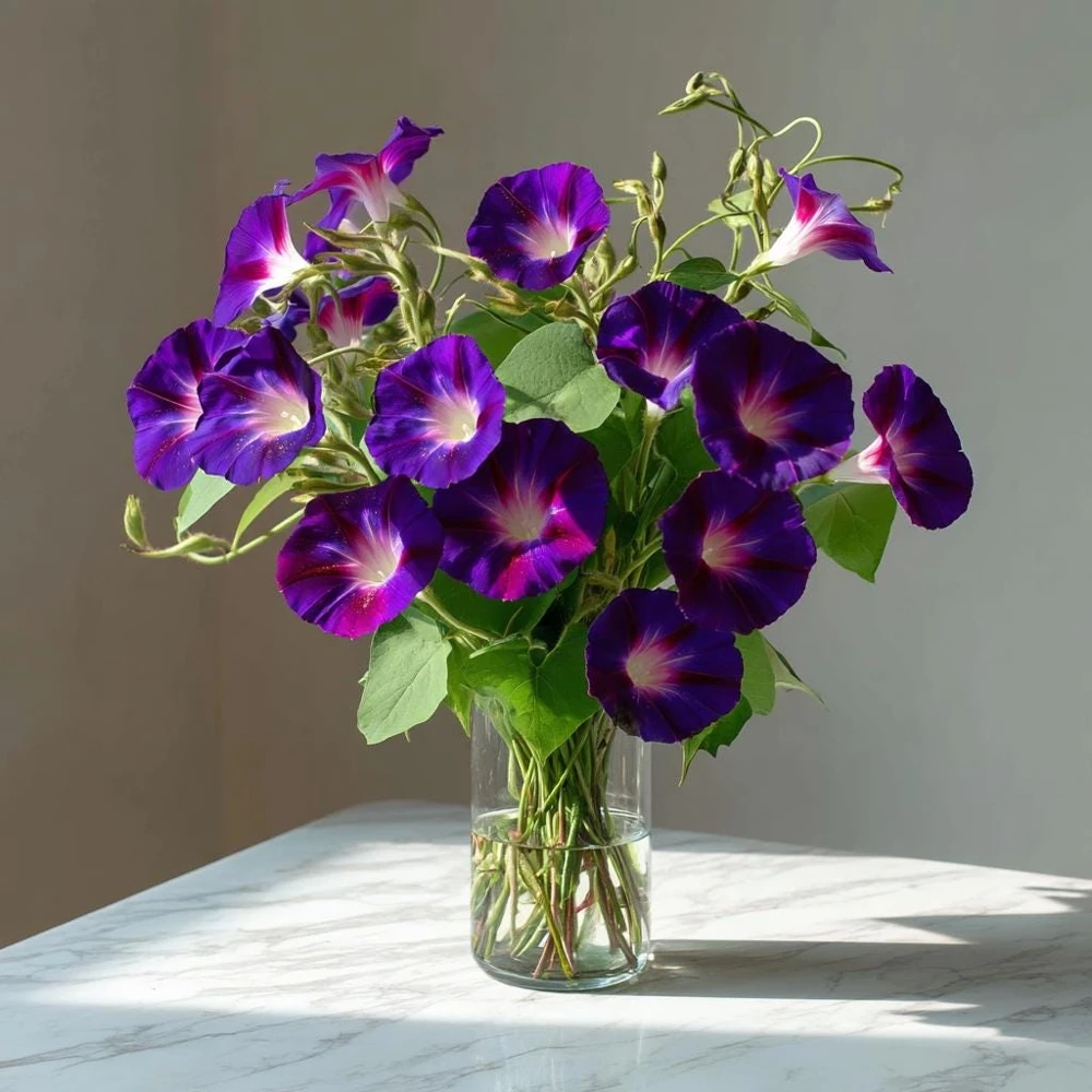 Grandpa Ott Morning Glory Seeds - 50 Deep Purple Heirloom Vine Seeds - Image 6