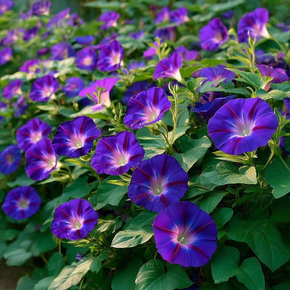 Grandpa Ott Morning Glory Seeds - 50 Deep Purple Heirloom Vine Seeds - Image 9