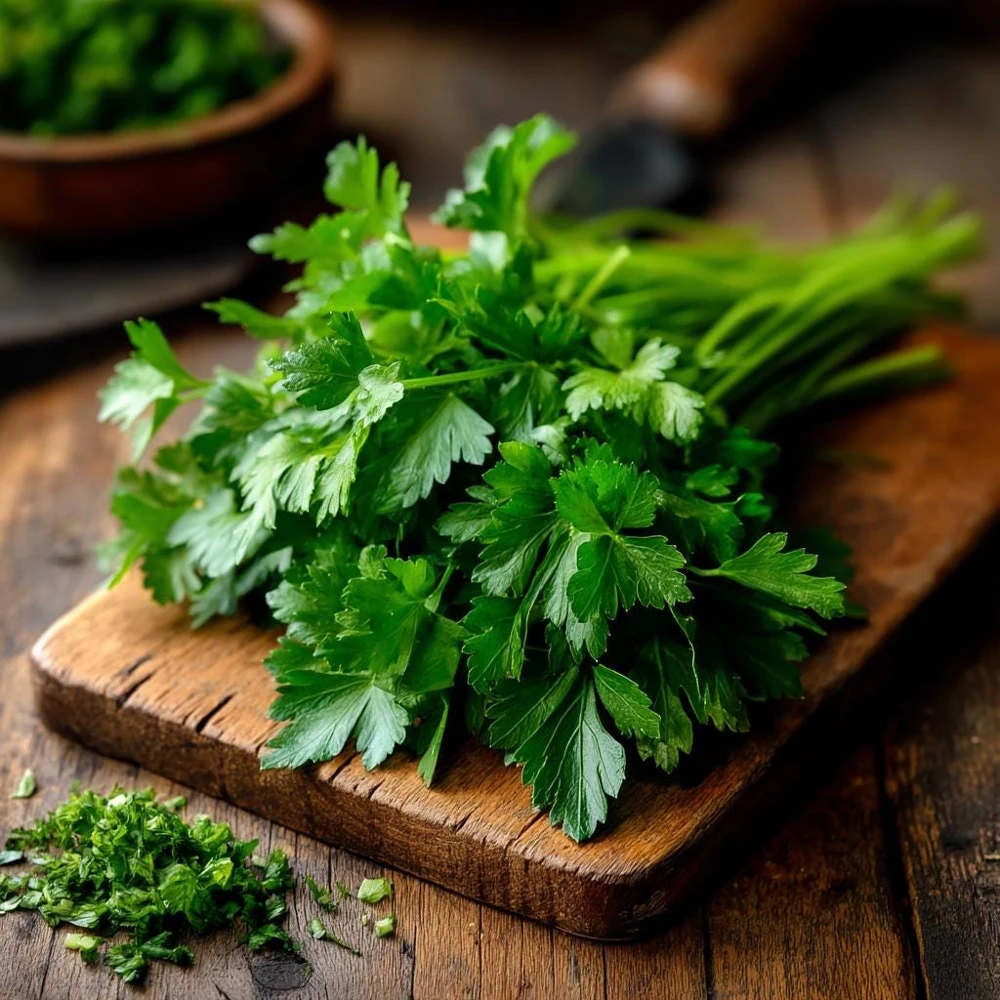 Italian Giant Parsley Seeds - Flat Leaf Heirloom Herb - 300 Seed Pack - Image 1