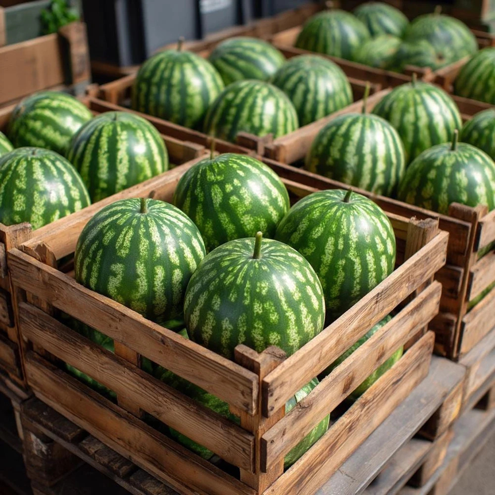 Mini Cal Sweet Bush Watermelon Seeds - 15 Seeds - Compact Container Variety - Image 3
