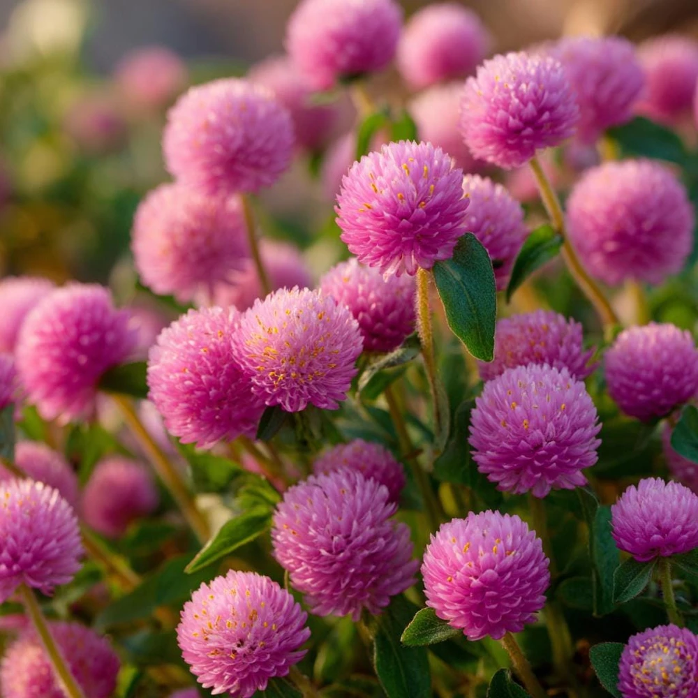 Raspberry Cream Gomphrena Seeds - 25 Seeds for Long-Lasting Blooms - Image 1