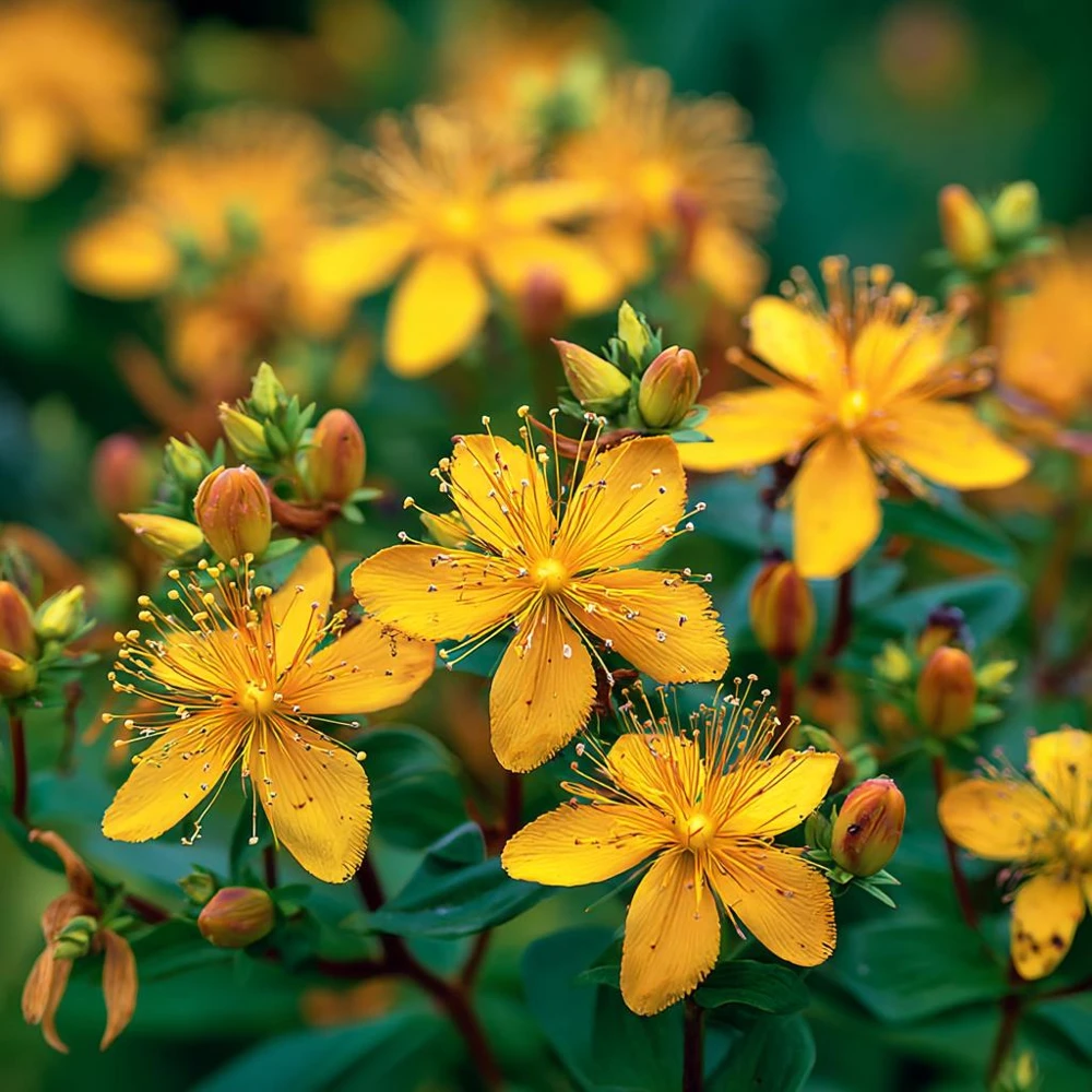 St. John's Wort Seeds - 100 Count Hypericum pyramidatum Native Wildflower - Image 1
