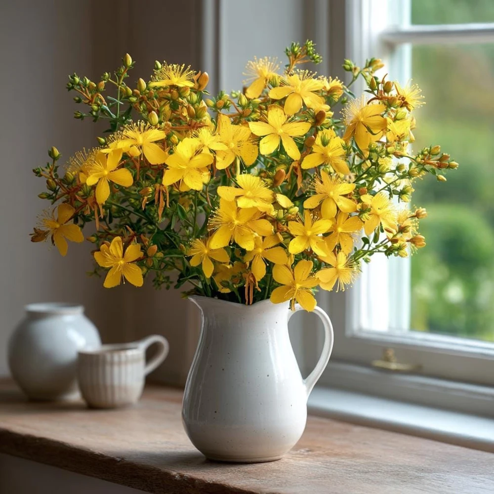 St. John's Wort Seeds - 100 Count Hypericum pyramidatum Native Wildflower - Image 6