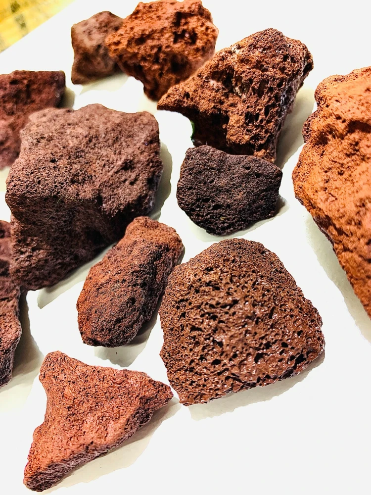 5 lb Volcanic Lava Rock Bio Media for Aquarium Filter & Fire Pit - Natural Stone - Image 1