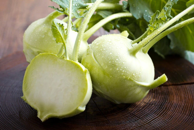 Early White Vienna Kohlrabi Seeds - Vegetable Seeds for Home Garden - Image 1