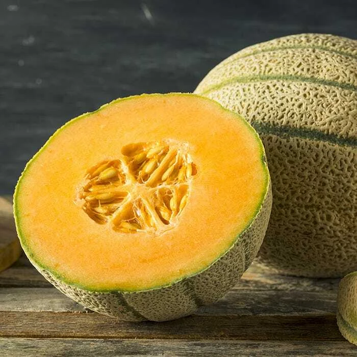 Honey Rock Melon Seeds - Sweet Cantaloupe Fruit Seeds Outdoor Annual - Image 1