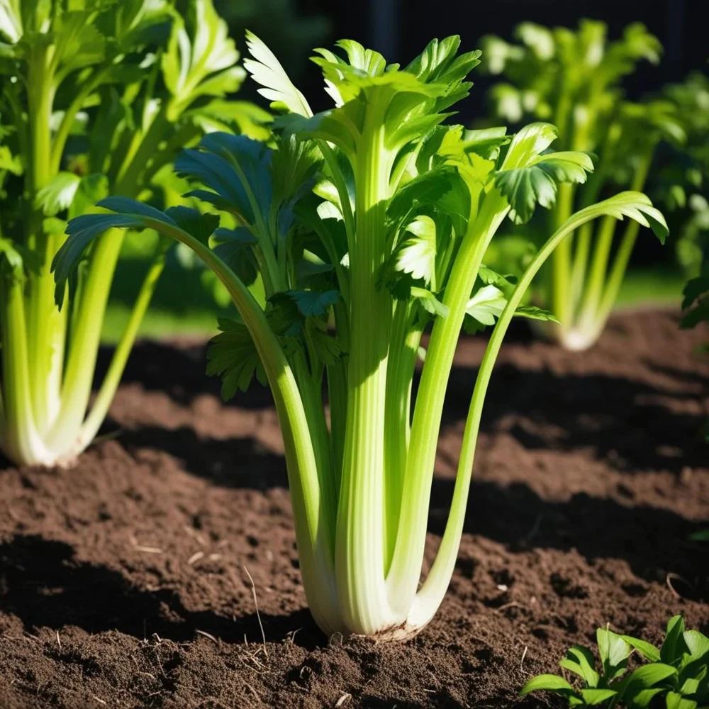 Tendercrisp Celery Seeds - American Green, Stringless, Outdoor, Easy Grow - Image 1