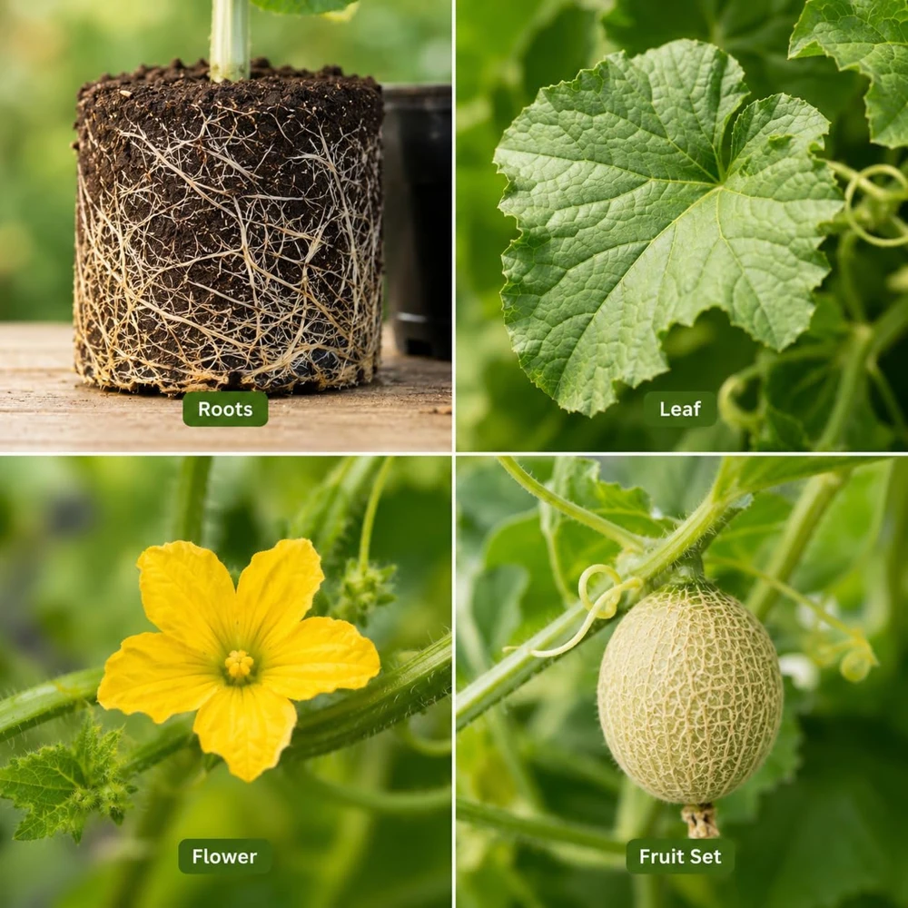 2 Hales Best Cantaloupe Live Plants, 4-6 Inches Tall, 4 Inch Pot, Sweet Melon Starter Vines for Outdoor - Image 8