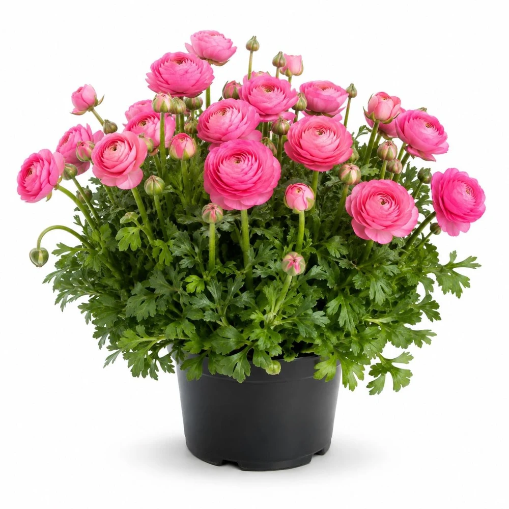 25 Rose Ranunculus Peony Corms - Double Bloom Flower Bulbs, Vibrant Spring Flowers - Image 6