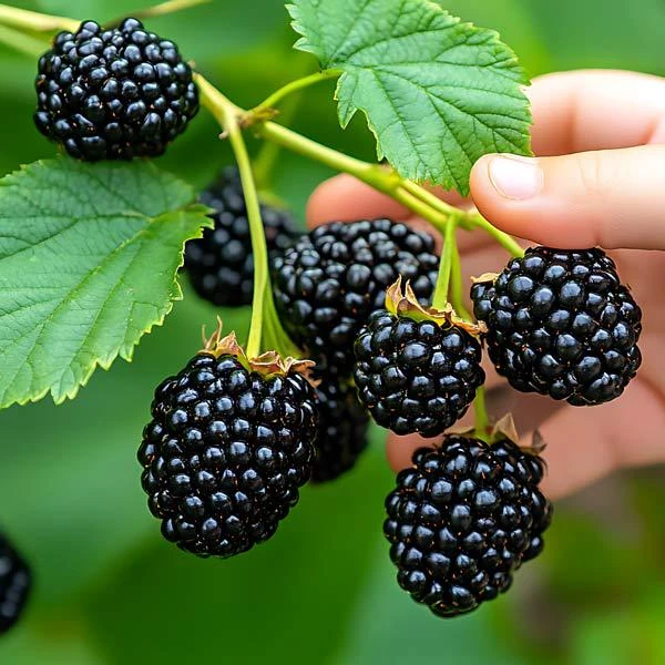 5 Ponca Thornless Blackberry Starter Plugs โ Live Plant โ Rubus fruticosus - Image 2