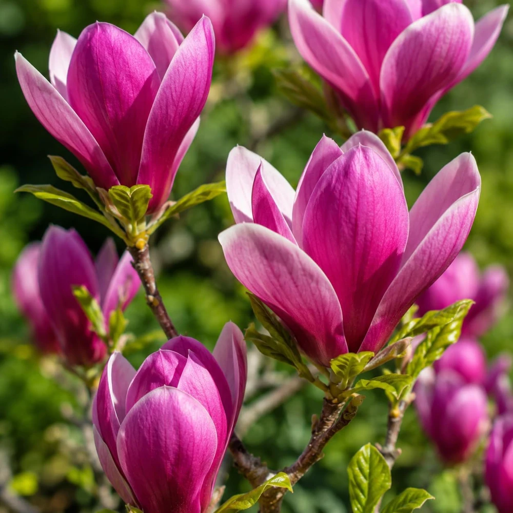 Ann Magnolia Tree Live Plants - Set of 2, 2.5 Inch Pot, Fragrant Flowering Bush, 5-10 Inches Tall - Image 3