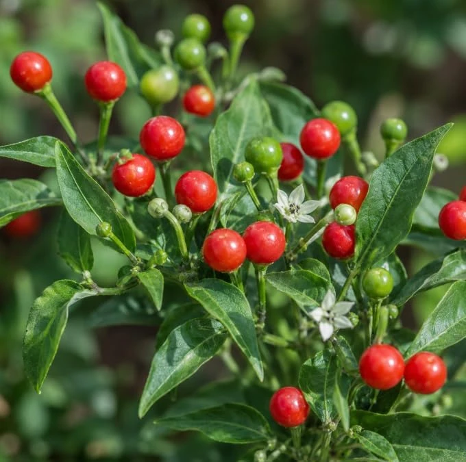 Chiltepin Pepper Live Plant โ 4 Inch Pot, 3-6 Inch Tall Seedling โ Outdoor Tepin Chili - Image 5