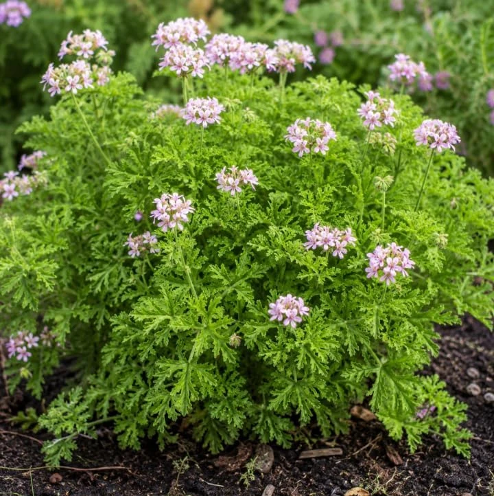 Citronella Geranium Live Plants, 2 Per Pot, 4-6 Inch Tall in 4 Inch Pot - Image 6