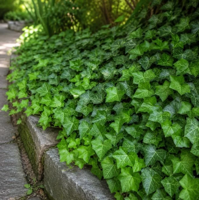 English Ivy Live Plant – 2 Plants, 3-5 Inch Tall Trailing Vine in 4 Inch Pot, Indoor/Outdoor - Image 2