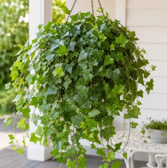 English Ivy Live Plant – 2 Plants, 3-5 Inch Tall Trailing Vine in 4 Inch Pot, Indoor/Outdoor - Image 4