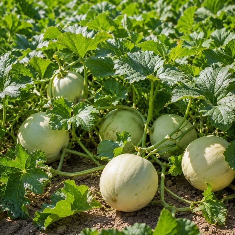 Honeydew Melon Live Plants - 2 Fruit Vines in 4-Inch Pot, 3-5" Tall - Image 6