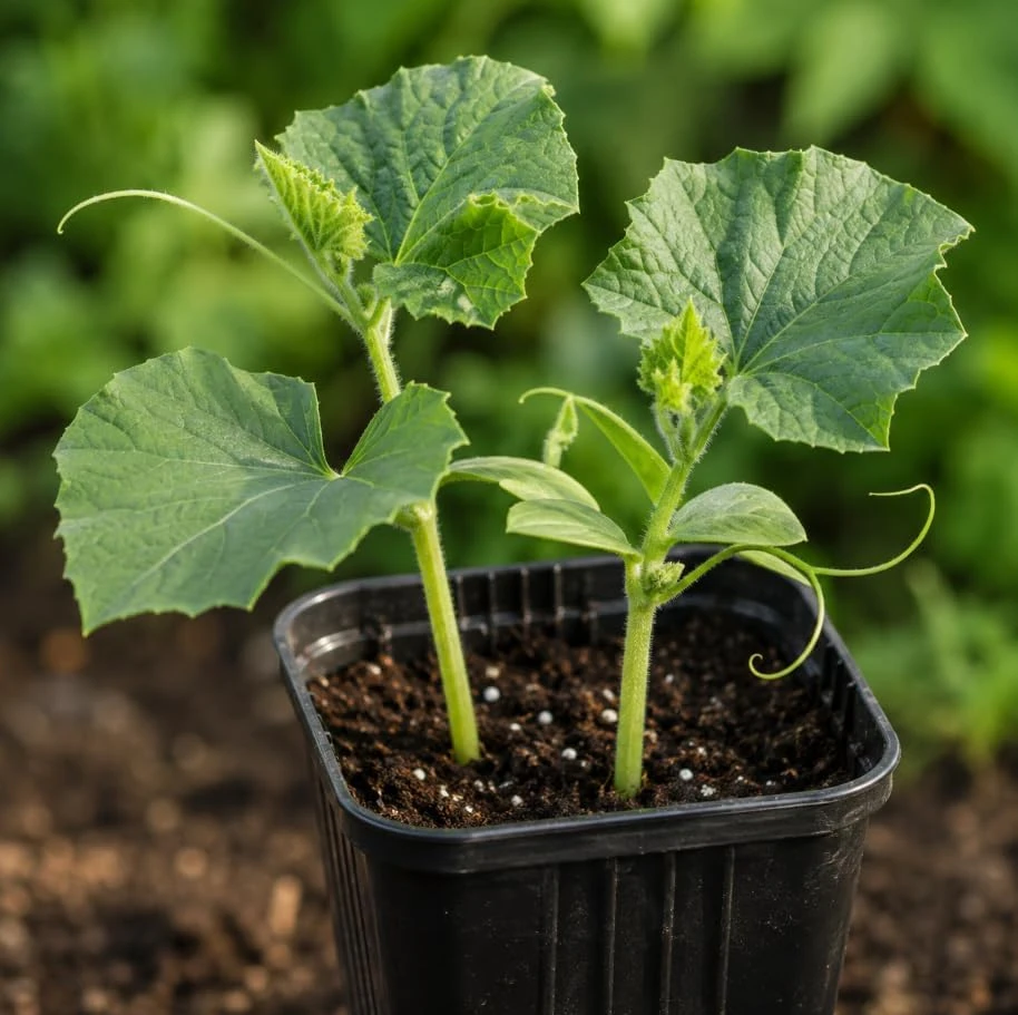 Honeydew Melon Live Plants - 2 Fruit Vines in 4-Inch Pot, 3-5" Tall - Image 8