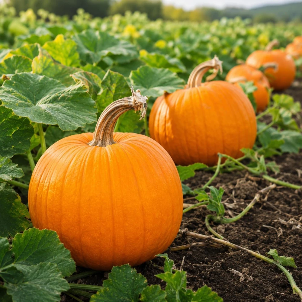 Jack-o'-Lantern Pumpkin Plant – Live Winter Squash Vegetable – 2-4 Inch Tall - Image 3