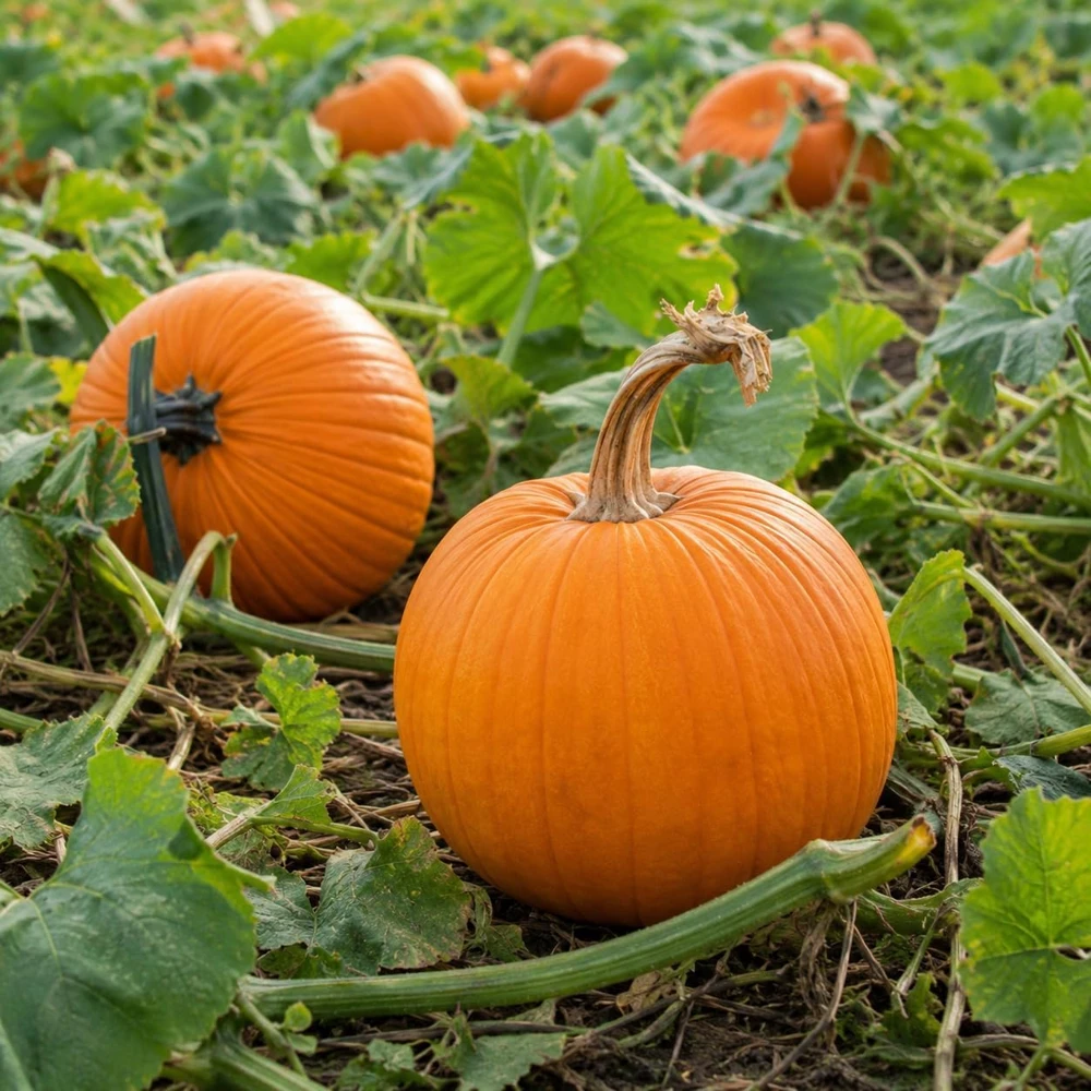 Jack-o'-Lantern Pumpkin Plant – Live Winter Squash Vegetable – 2-4 Inch Tall - Image 6