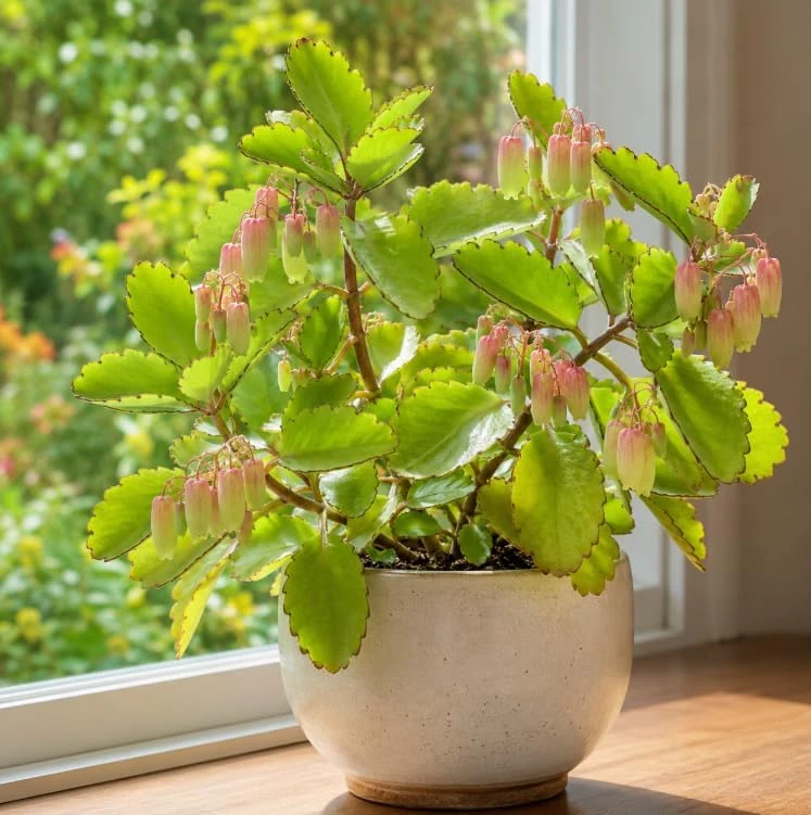 Kalanchoe Pinnata Live Plant - Leaf of Life Succulent - 4 Inch Pot - Indoor/Outdoor - Image 1