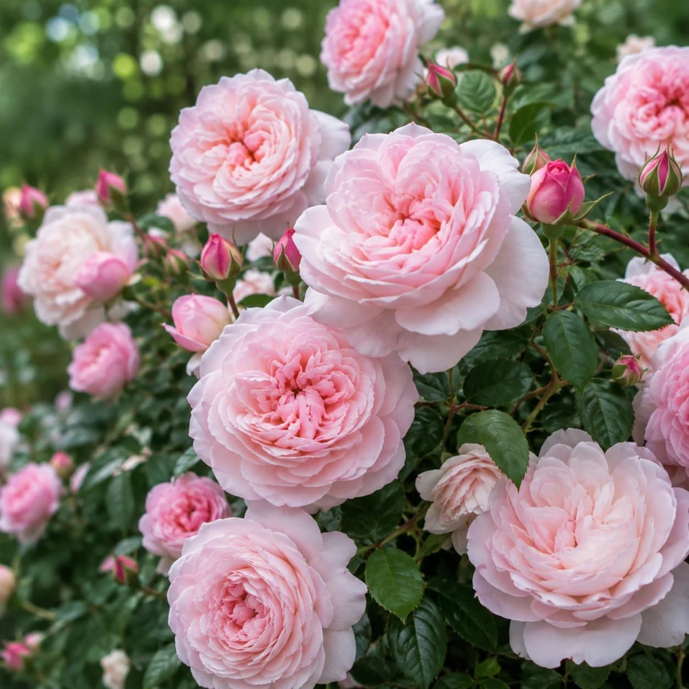 Light Pink Climbing Rose Live Plant โ Fragrant Perennial Bush โ 2-4 Inch Tall - Image 3