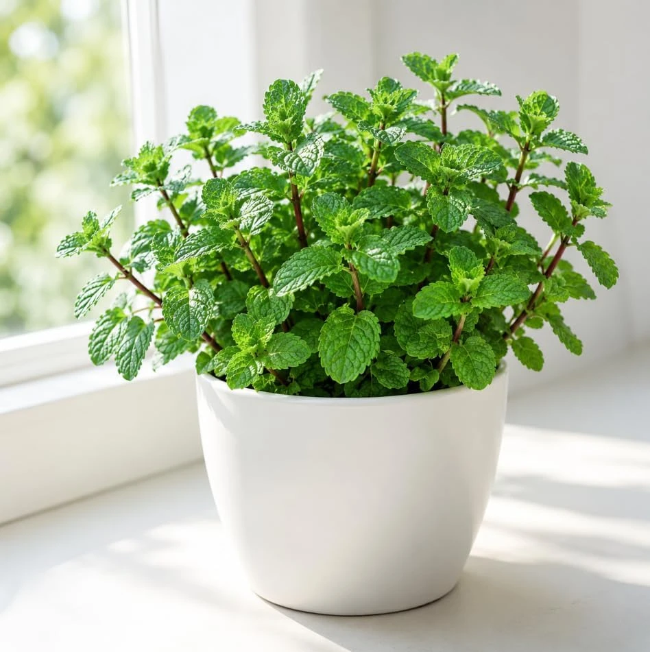 Mint Live Plant โ Fresh Herb for Home Garden Growing โ 2-4 Inch Tall - Image 3