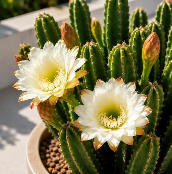 Night Blooming Cactus Live Plant, 3-6 Inch Tall, Fragrant White Flowers, 4 Inch Pot, Indoor/Outdoor - Image 4