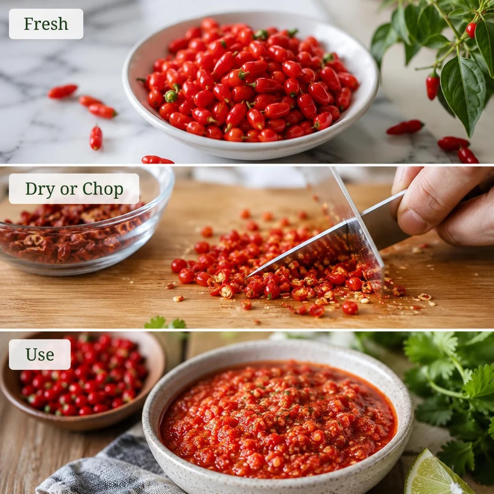 Pequin Chili Pepper Plants - 2 Live Red Hot Pepper Seedlings, 3-5 Inches Tall, for Garden & Containers - Image 6