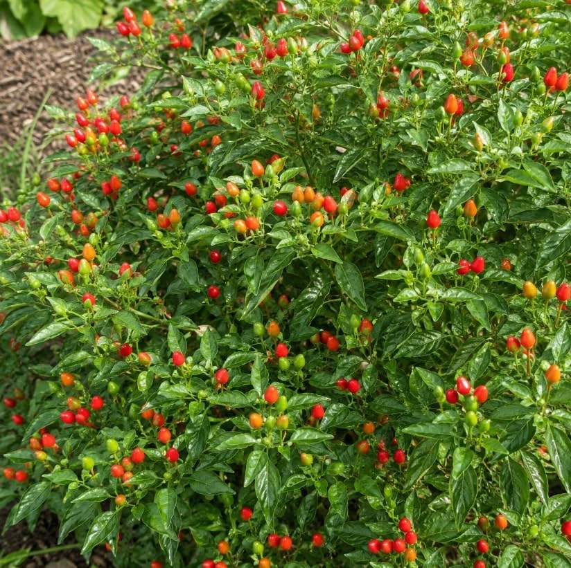 Pequin Chili Pepper Plants - 2 Live Red Hot Pepper Seedlings, 3-5 Inches Tall, for Garden & Containers - Image 8