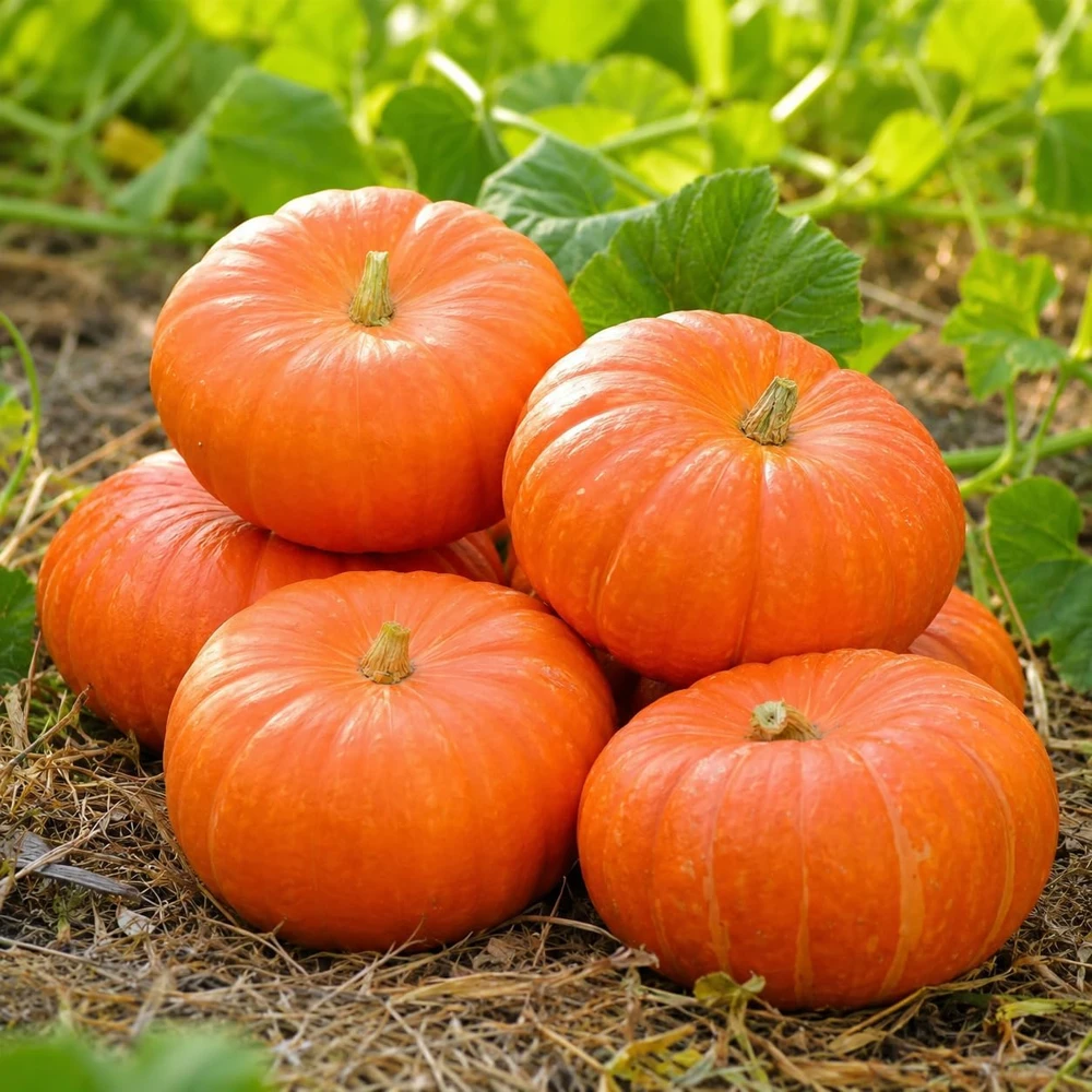 Pumpkin Plant Live Winter Squash Vegetable for Home Garden, 2-4 Inch Tall - Image 4