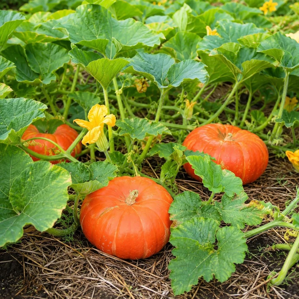 Pumpkin Plant Live Winter Squash Vegetable for Home Garden, 2-4 Inch Tall - Image 6