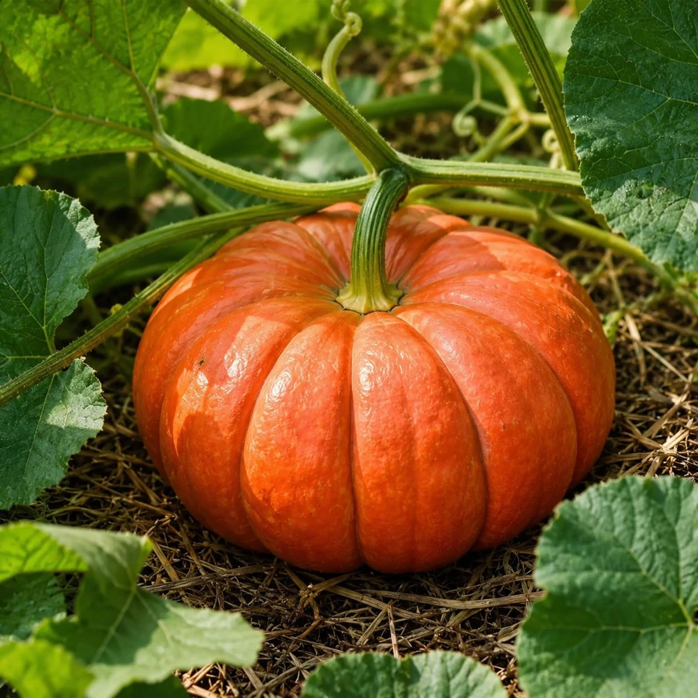 Pumpkin Plant Live Winter Squash Vegetable for Home Garden, 2-4 Inch Tall - Image 1