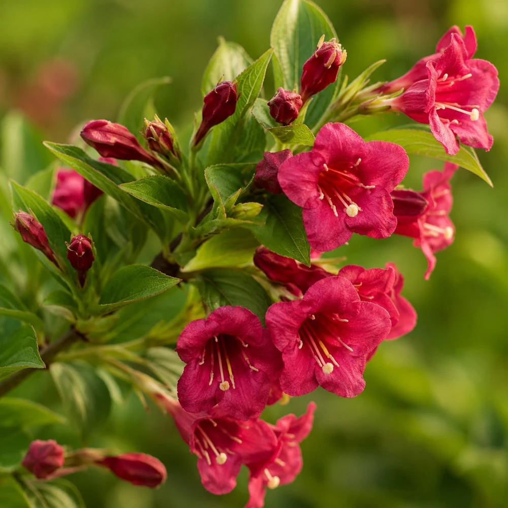 Red Weigela Live Plant – Blooming Shrub, 6-12 Inch Tall, Quart Pot, Outdoor - Image 7