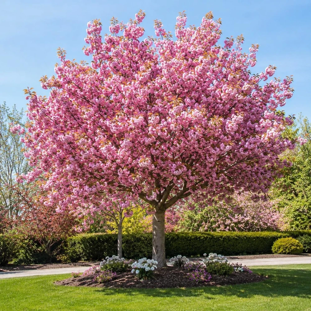 Set of 2 Kwanzan Cherry Trees Live Plants, 2.5 Inch Pot, Perennial Blossom Saplings - Image 7