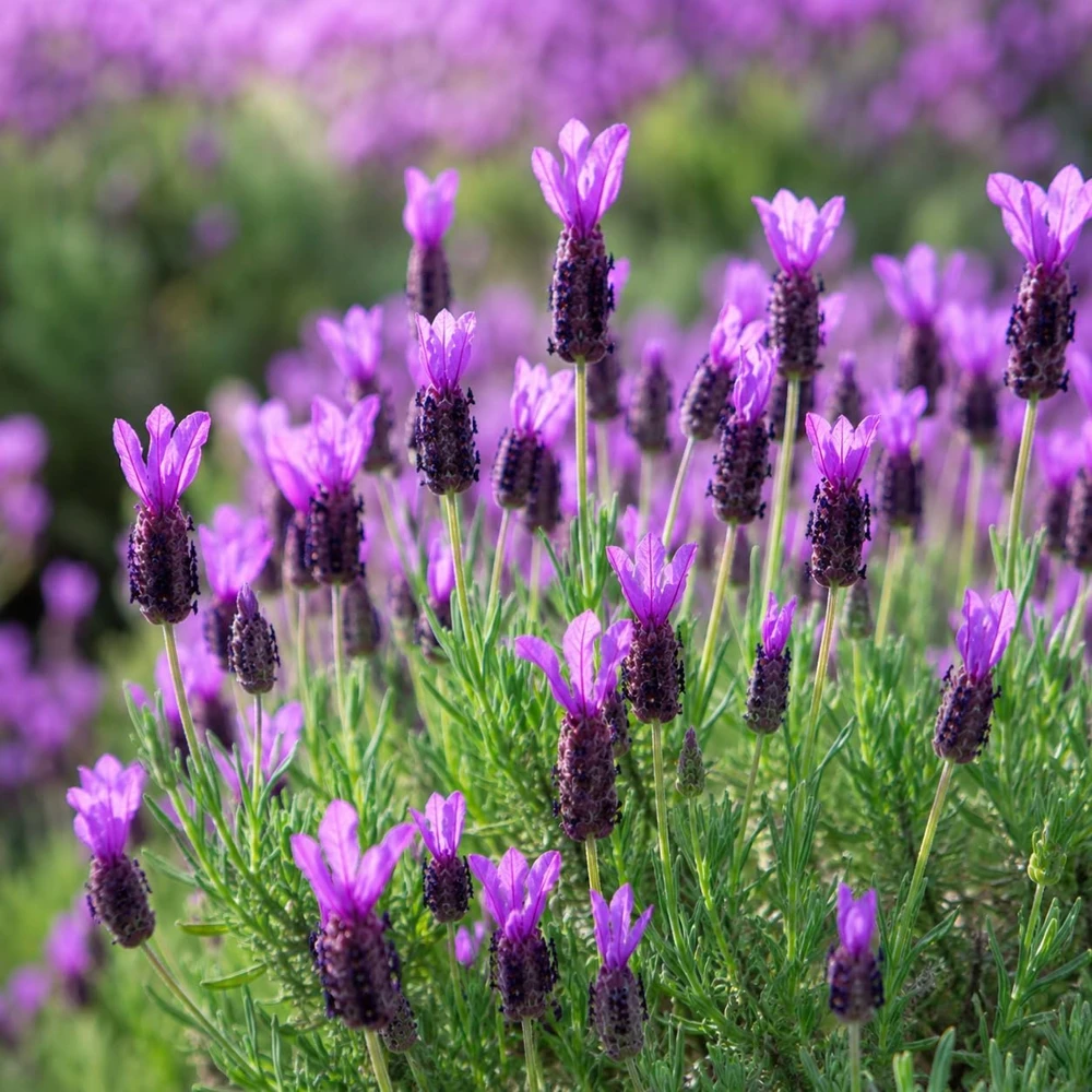 Spanish Lavender Live Plant โ Perennial Fragrant Flower โ 2-4 Inch Tall, 3 Inch Pot - Image 5