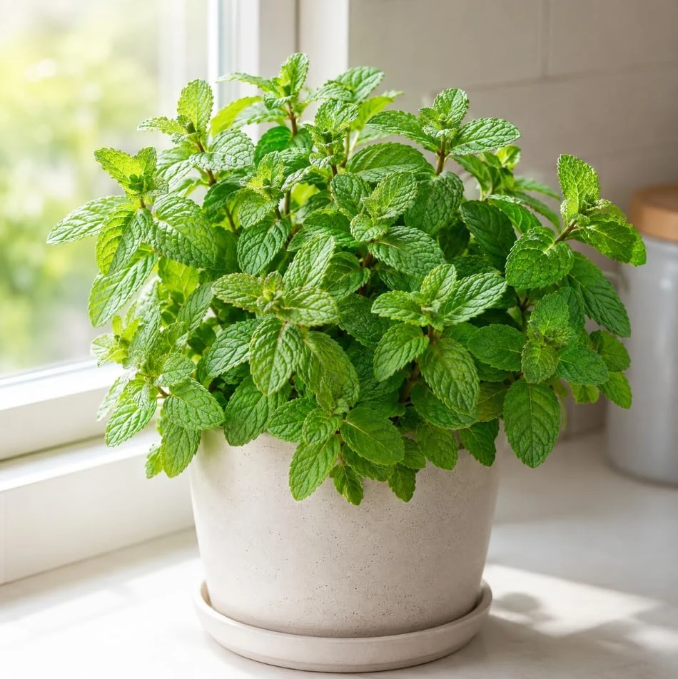 Spearmint Live Plant 2-4 Inch Tall - Fragrant Herb for Home Garden - Image 1