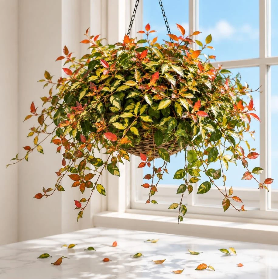 Summer Sunset Jasmine Live Plant – 3-5 Inch Tall Colorful Groundcover Vine - Image 1