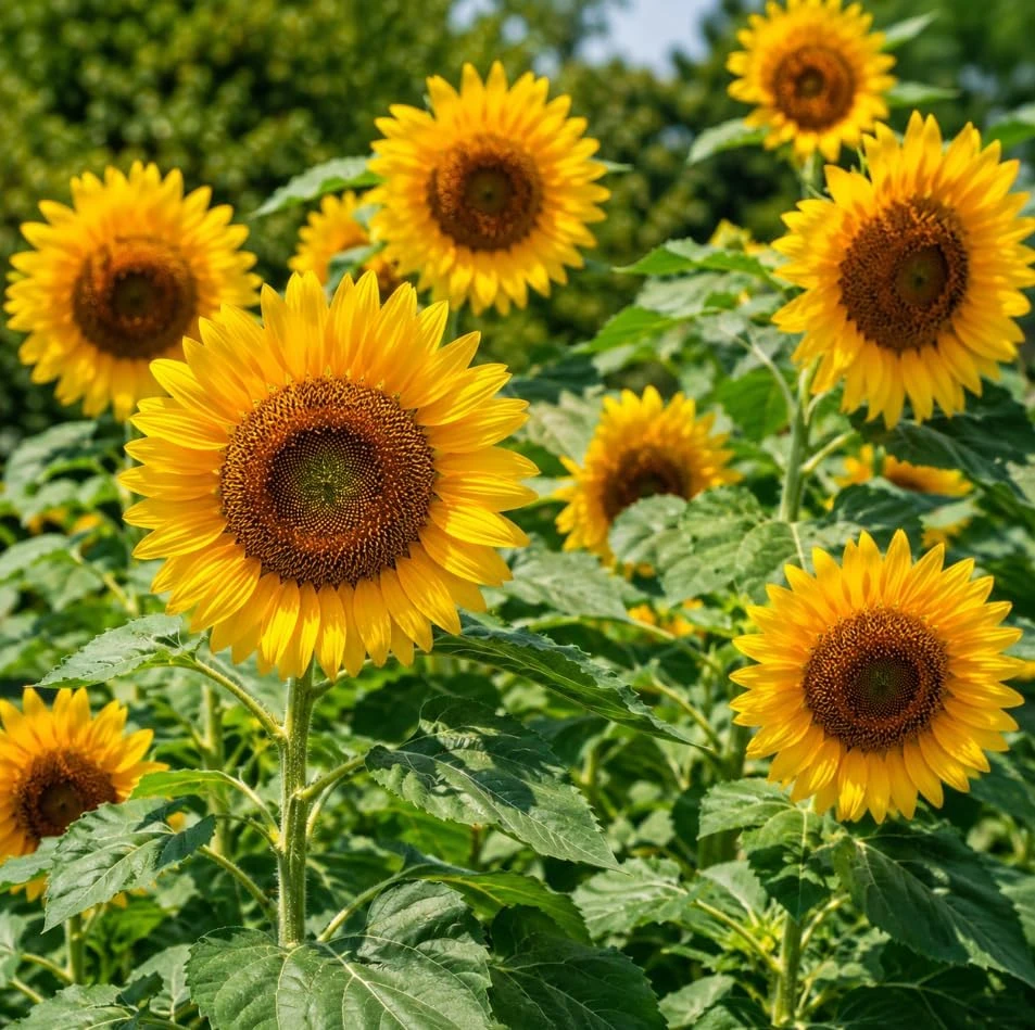 Sunflower Live Plants, Set of 2, Yellow Blooms, 2-5 Inch Tall, Potted - Image 5