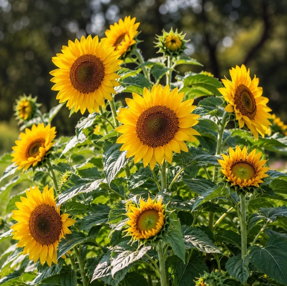 Sunflower Live Plants, Set of 2, Yellow Blooms, 2-5 Inch Tall, Potted - Image 6
