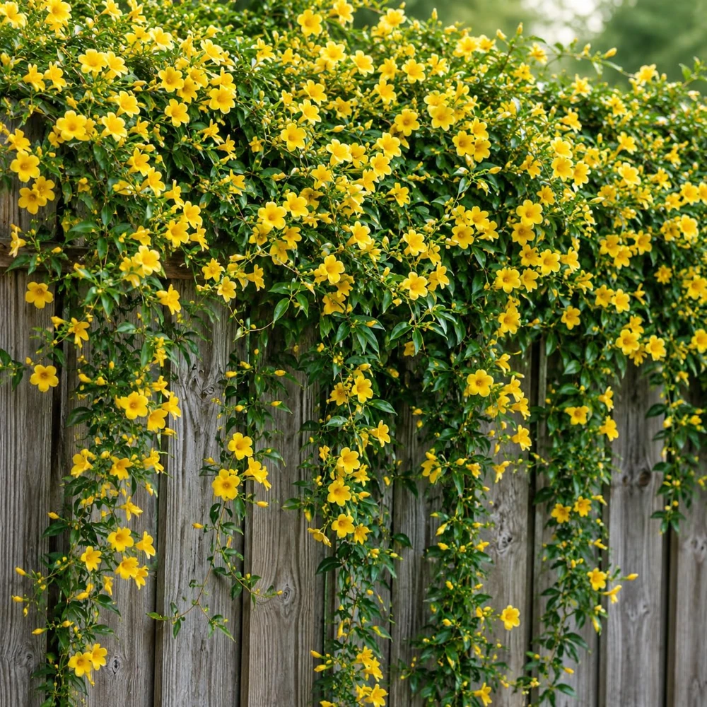 Yellow Jasmine Live Plant, 4-6 Inch Tall, 3 Inch Pot - Tropical Fragrance - Image 5