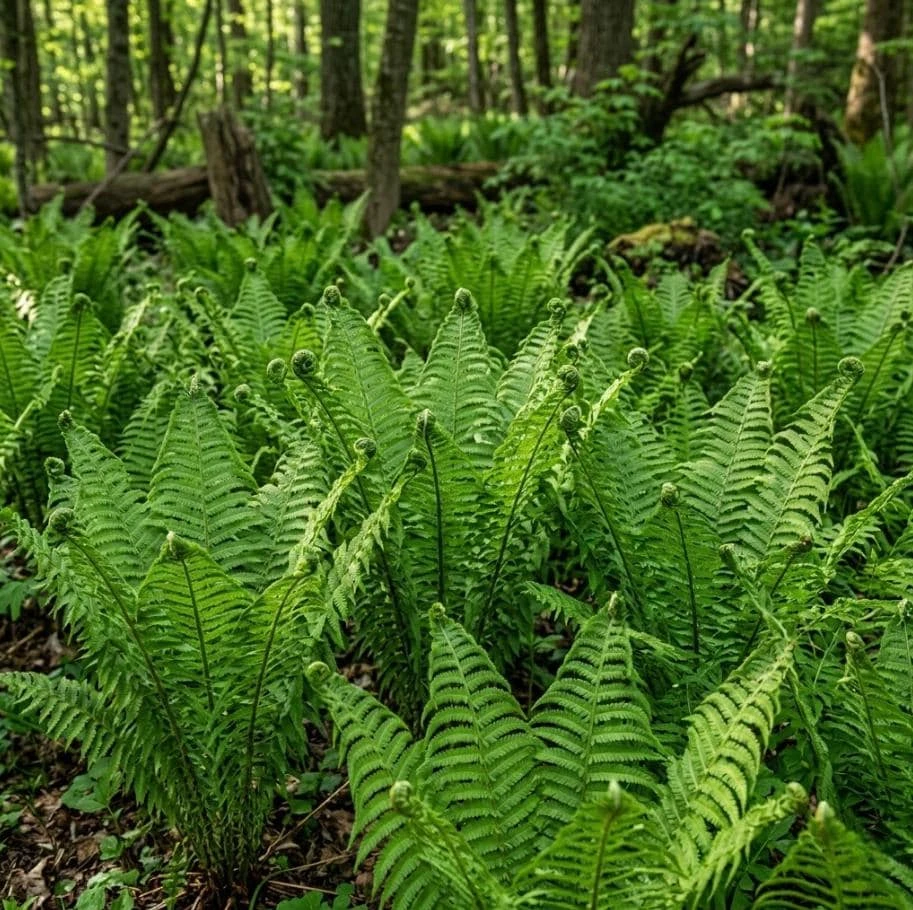 10 Assorted Fern Bare Roots – Mixed Varieties, 3-6 Inch, Shade Perennial - Image 5