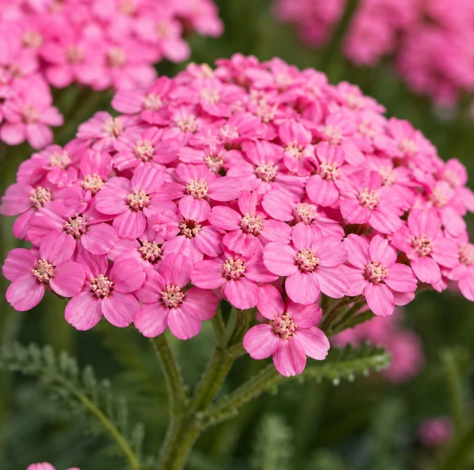 2 Pink Yarrow Live Plants - Perennial Summer Flowers - 6 Inch Tall Outdoor Garden Plant - Image 7